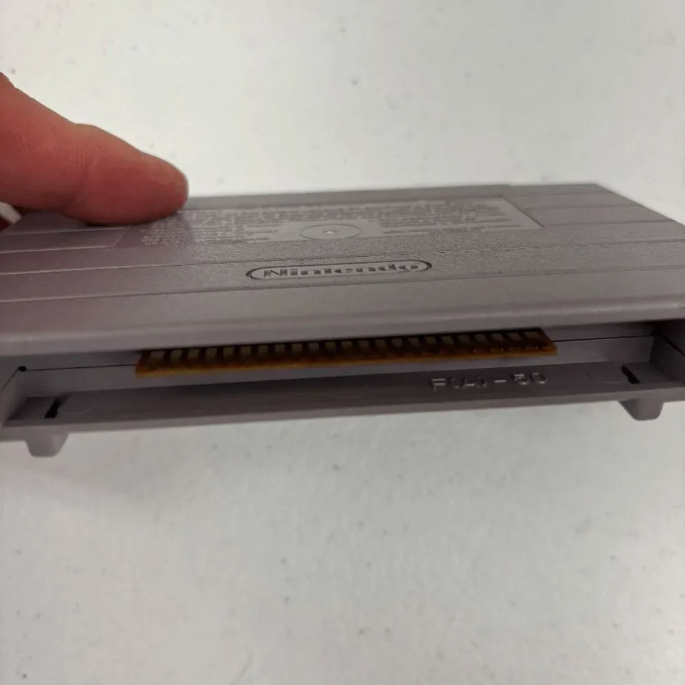Vintage ClayFighter Super Nintendo SNES Game Cartridge 90s Interplay Tested